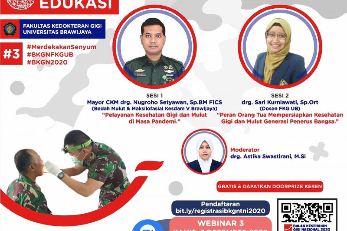 FKG Universitas Brawijaya-Unilever edukasi kesehatan gigi masyarakat