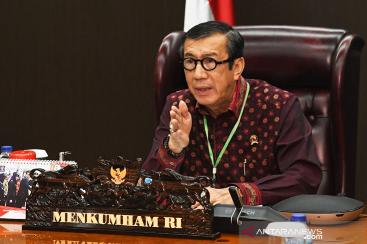 Menkumham sebut Indonesia belum miliki regulasi konvergensi media