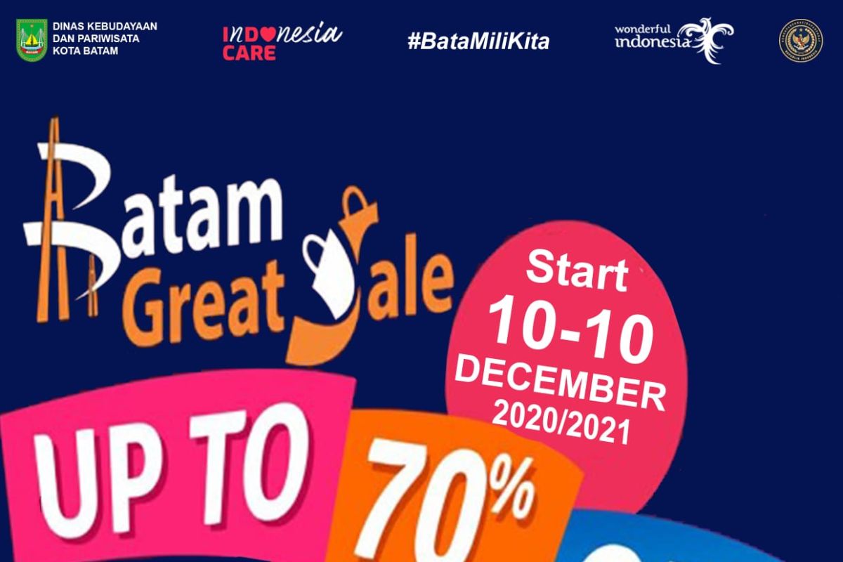 Pemkot Batam gelar Great Sale 2020 mulai Kamis hingga 10 Januari 2021