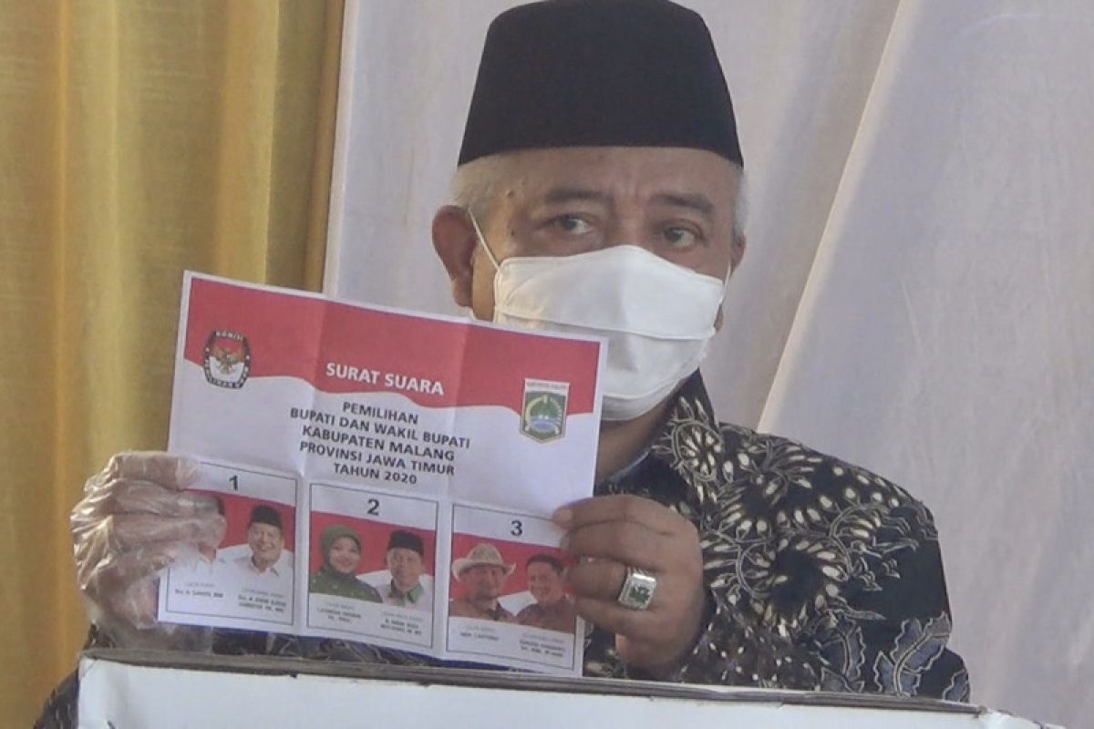 Cabup petahana ajak warga Kabupaten Malang gunakan hak pilih