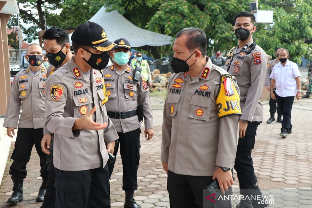 Kapolresta Padang: Proses pemungutan suara berlangsung kondusif