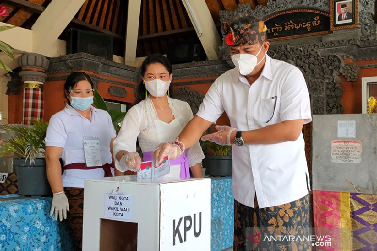 Calon wali kota Denpasar Ambara minta masyarakat tetap semangat ke TPS