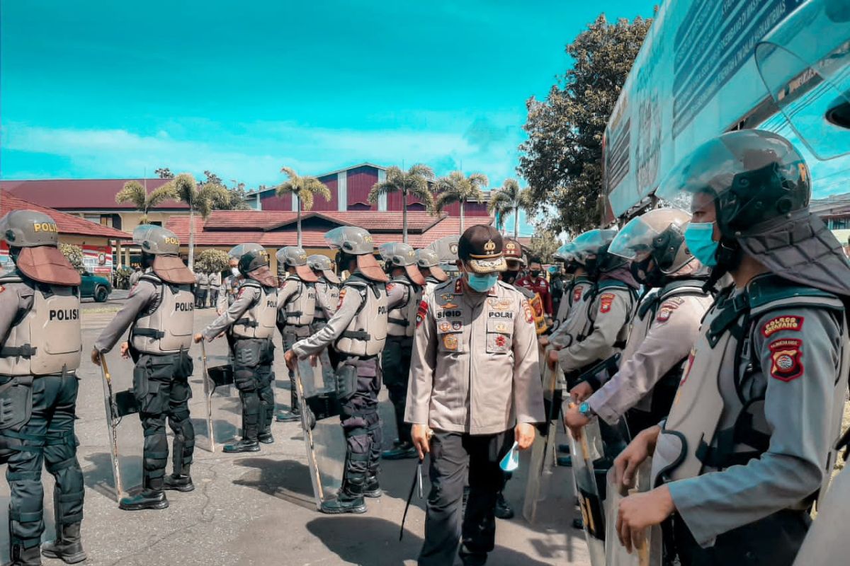 Polda Kalbar kerahkan 2.500 personel polisi amankan pilkada serentak