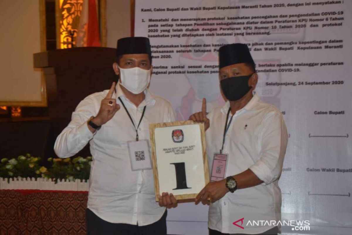 Hasil hitung cepat Pilkada Kepulauan Meranti, Adil-Asmar menang telak di 9 kecamatan