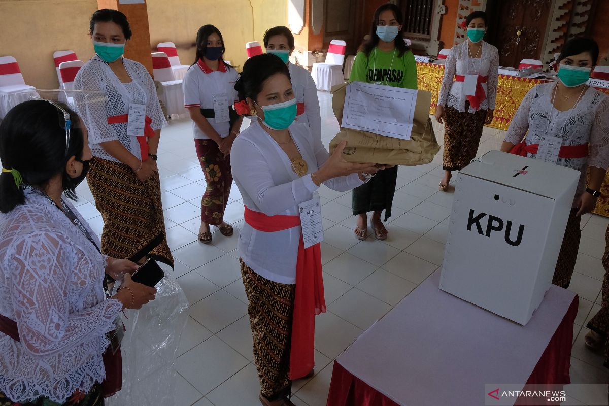 Sembilan TPS di Bali diisi petugas perempuan KPPS