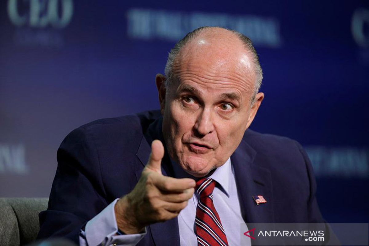 Rudy Giuliani yang positif COVID-19, segera tinggalkan rumah sakit