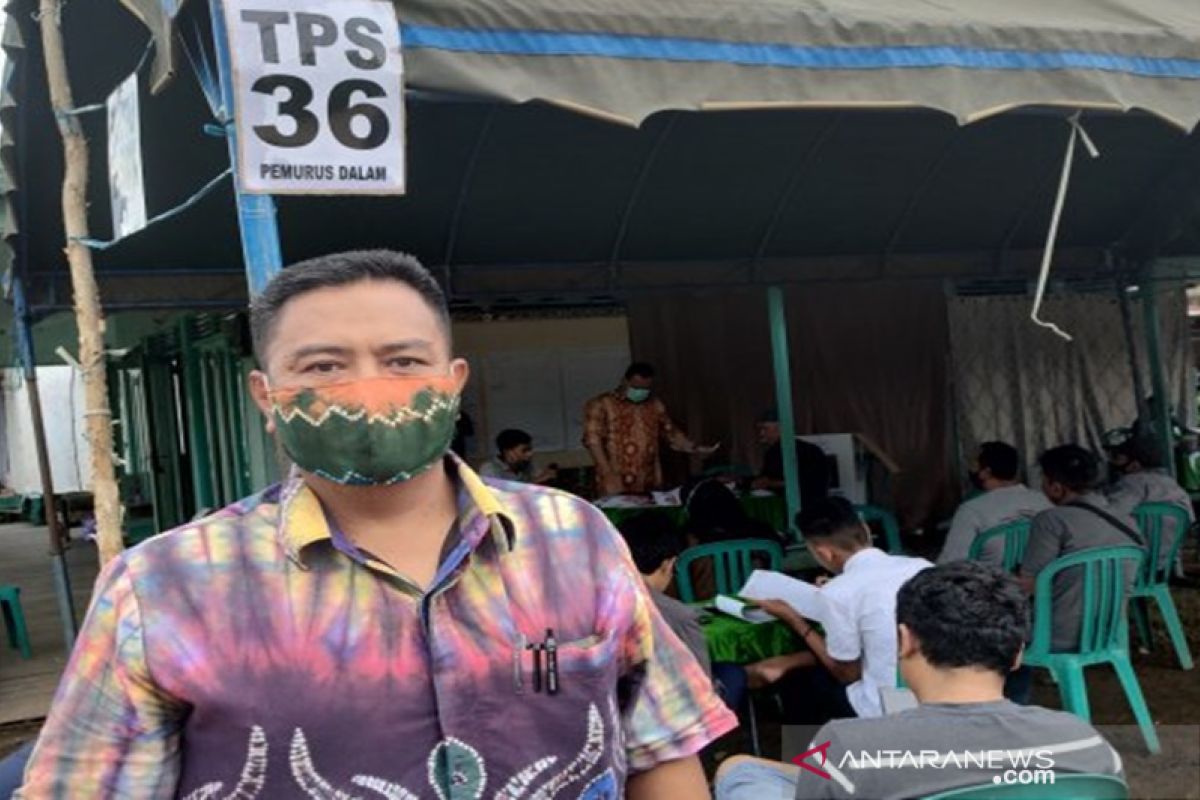 Partisipasi pemilih pilkada beberapa TPS di Banjarmasin lampaui target