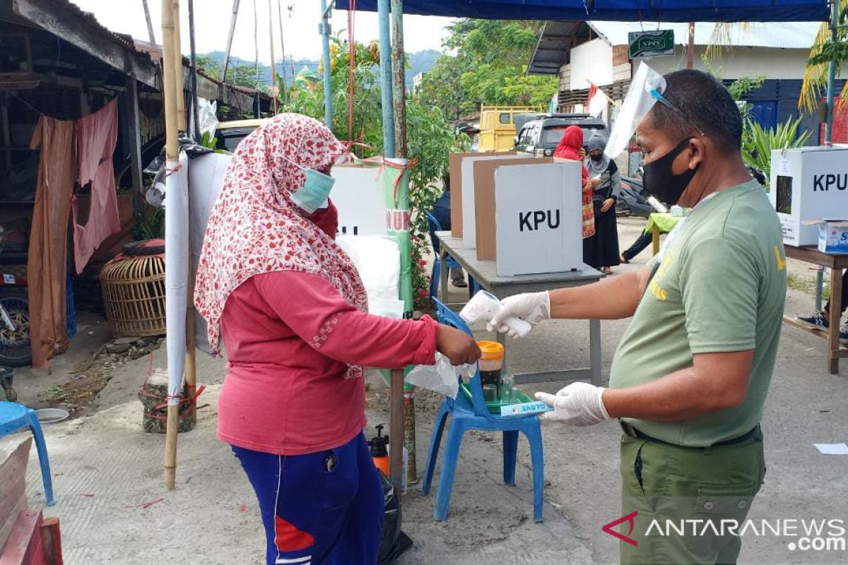 Ombudsman : Sejumlah TPS belum optimal jalankan protokol kesehatan