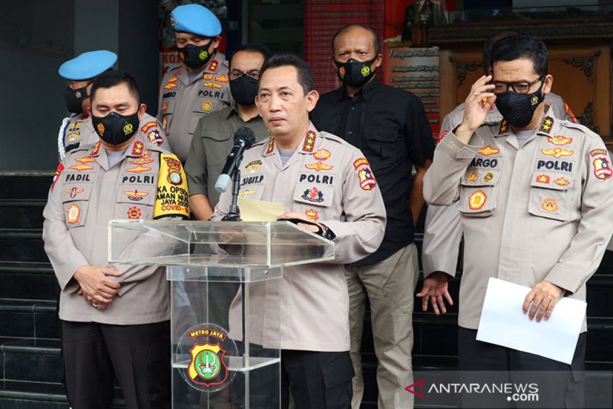 Pandemi tak surutkan Polri bekerja tegakkan hukum