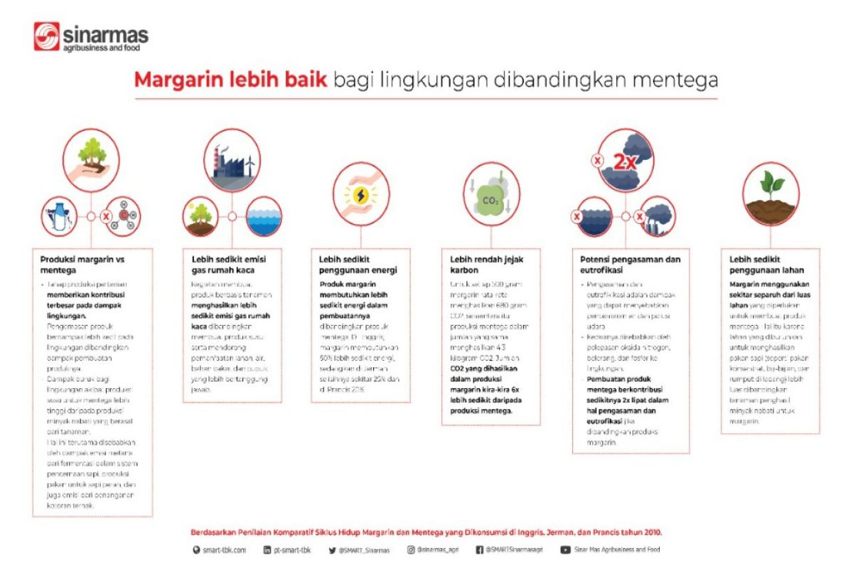 Margarin VS Mentega: Mana yang lebih baik untuk lingkungan?