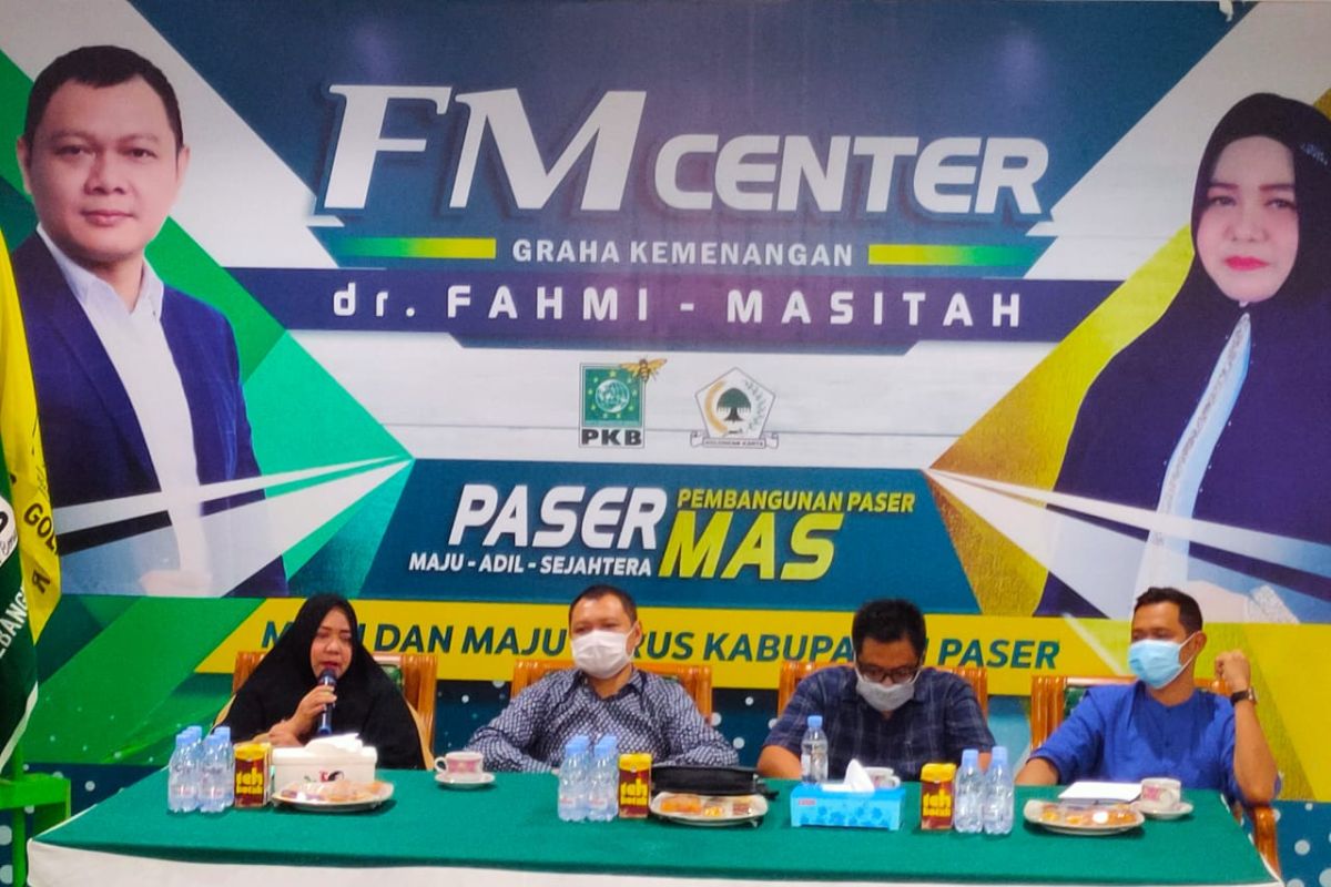 Fahmi-Masitah akan merangkul pesaingnya untuk membangun Paser