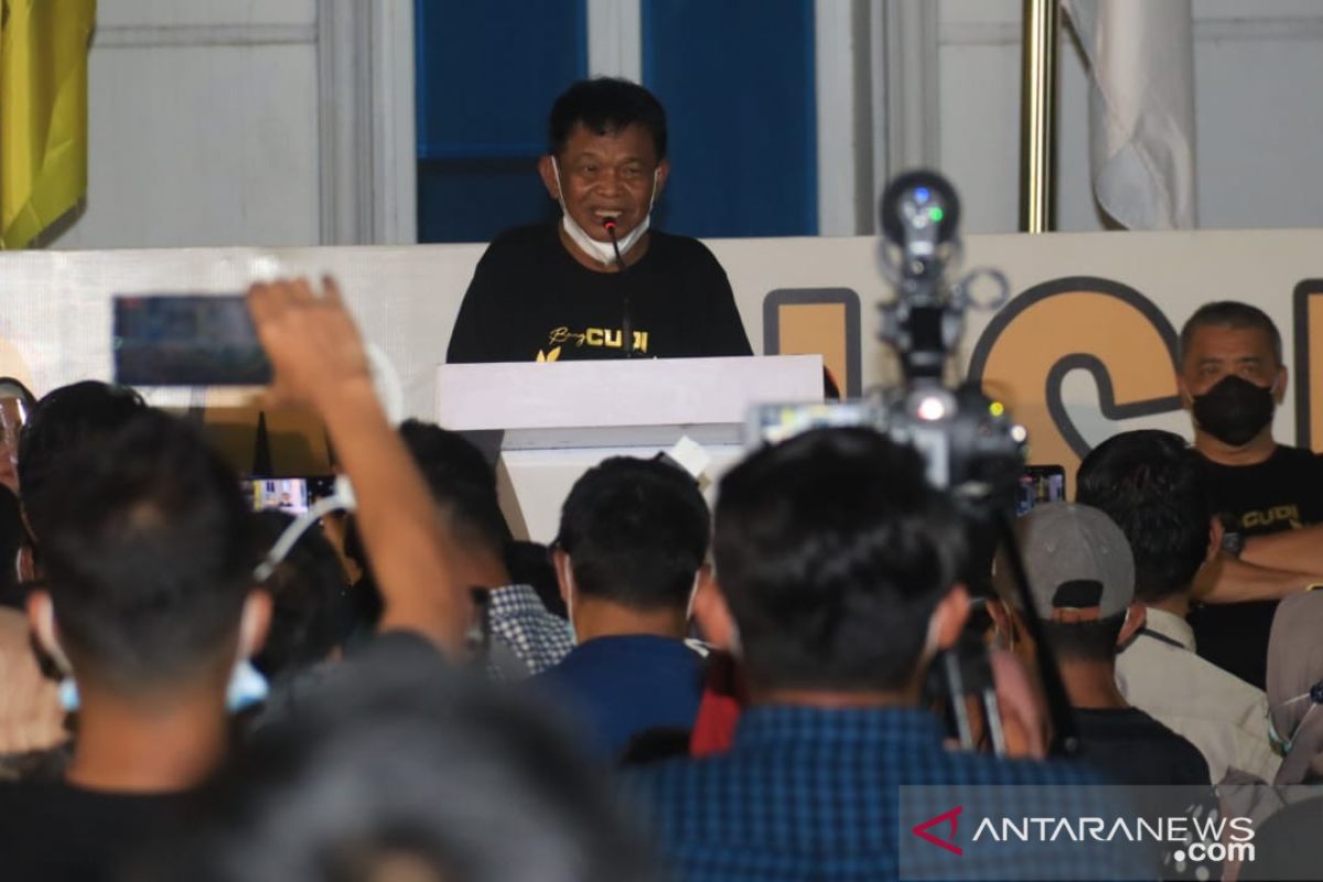 Rusdi-Ma'mun unggul sementara di pemilihan gubernur-wagub Sulawesi Tengah