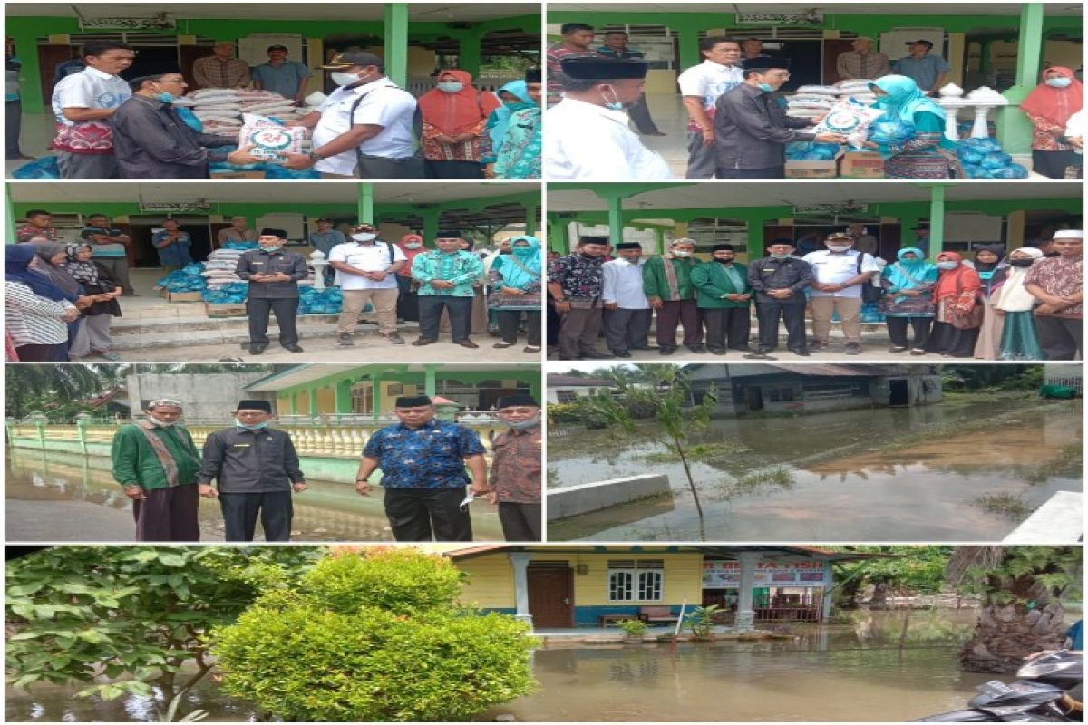 Kemenag Langkat bantu warga korban banjir Sei Lepan