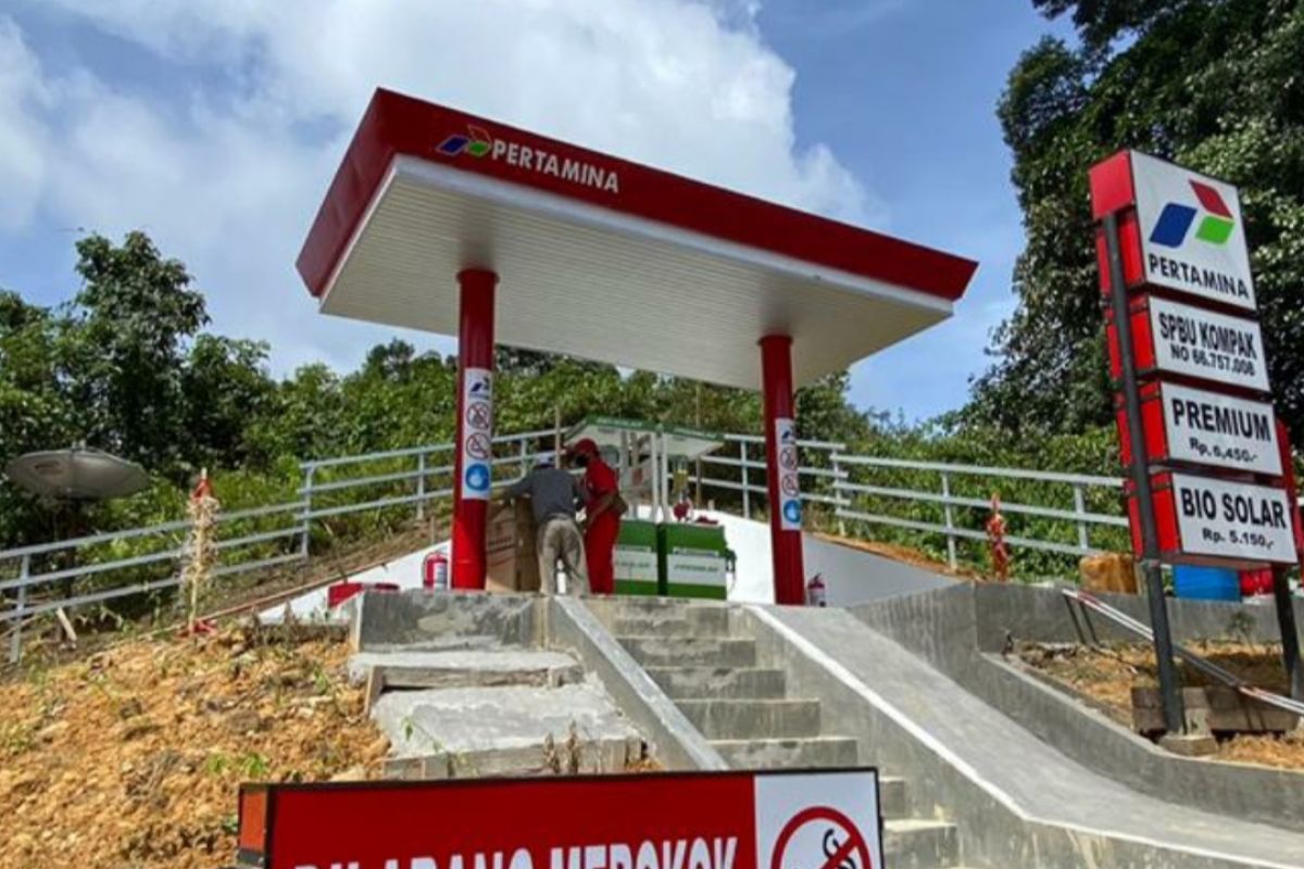 Pertamina tambah 14 SPBU di daerah terpencil Pulau Kalimantan