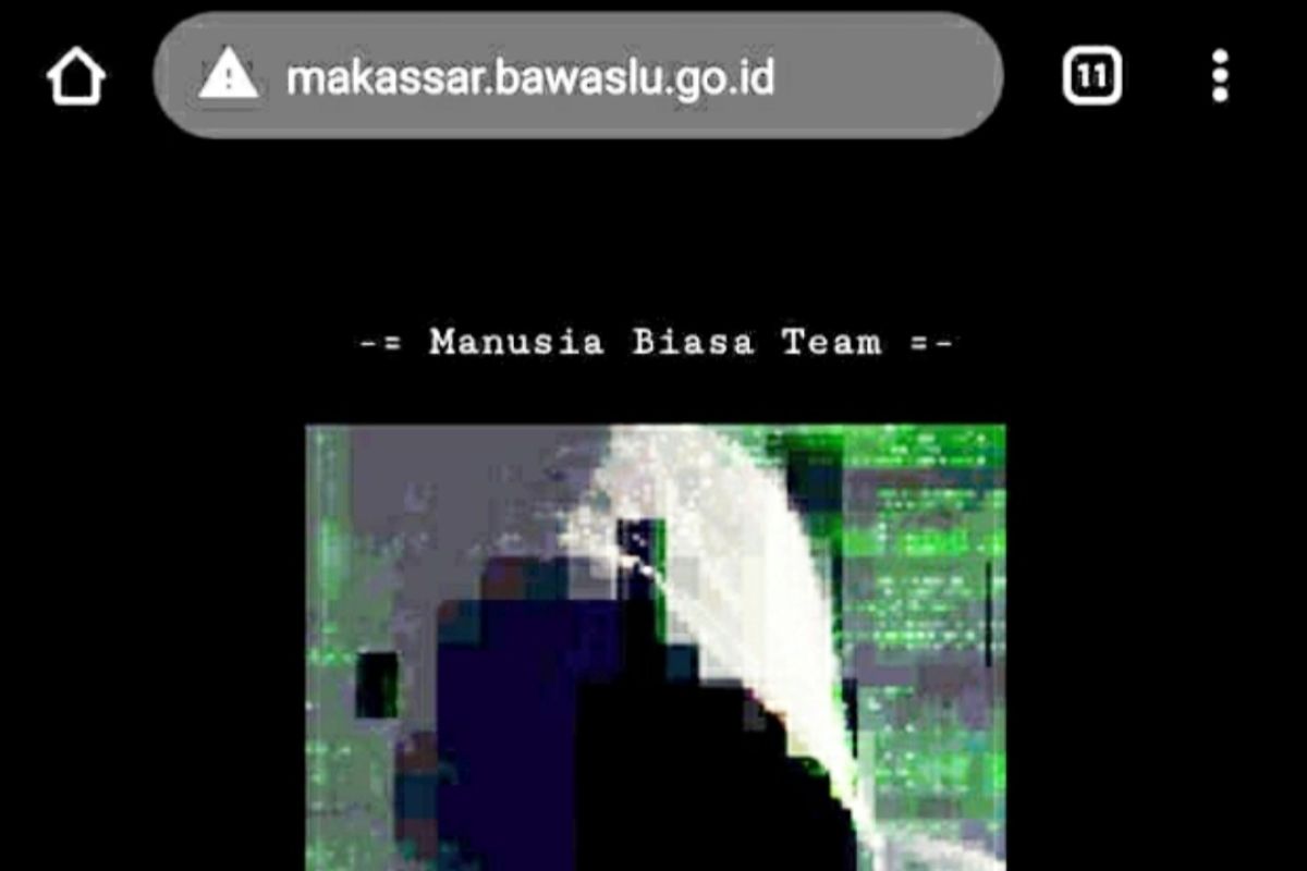 Situs Bawaslu Makassar diretas usai pencoblosan pilkada