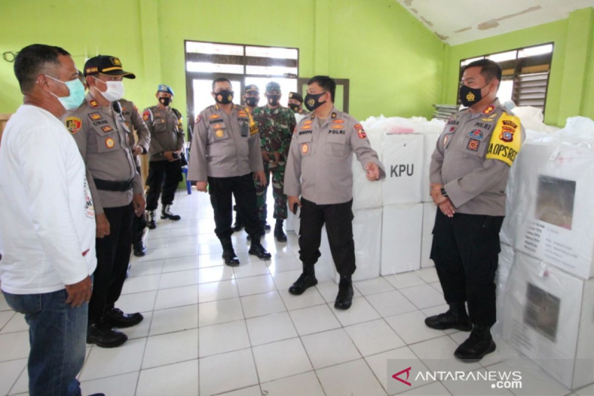 Supervisi Operasi Mantap Praja Polri kunjungi Polres Palu pasca Pilkada