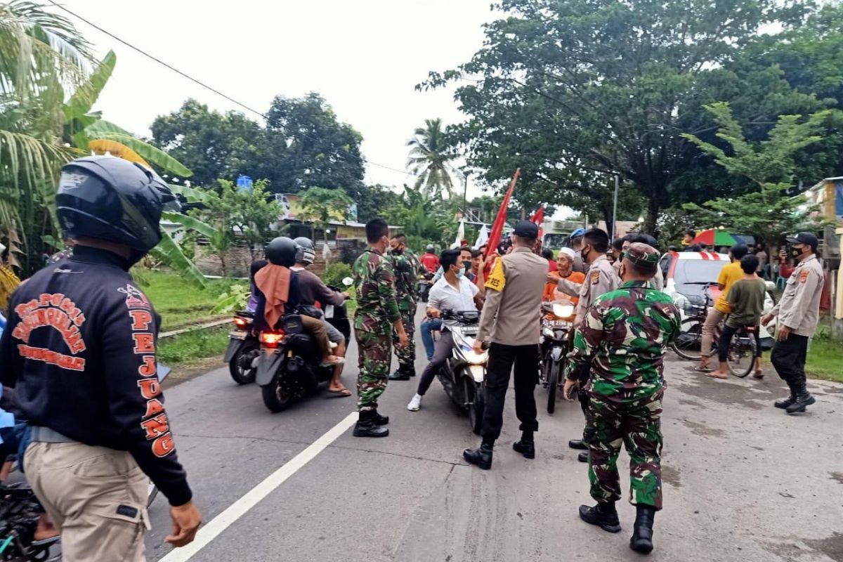 TNI-Polri mengantisipasi gesekan pendukung setelah Pilkada Lombok Utara
