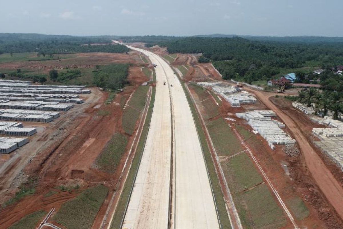 Hutama Karya kejar penyelesaian konstruksi tol pertama Bengkulu