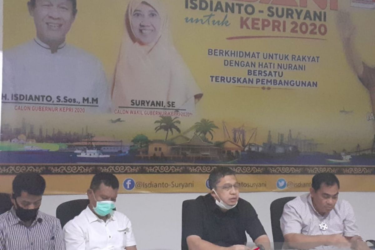 Selisih tipis, Insani optmistis kejar ketertinggalan di Pilkada Kepri