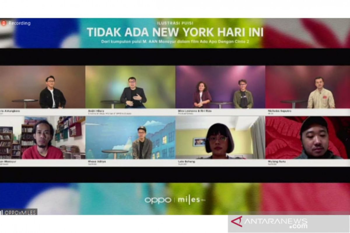 "Tidak Ada New York Hari Ini", animasi kumpulan puisi "AADC 2"