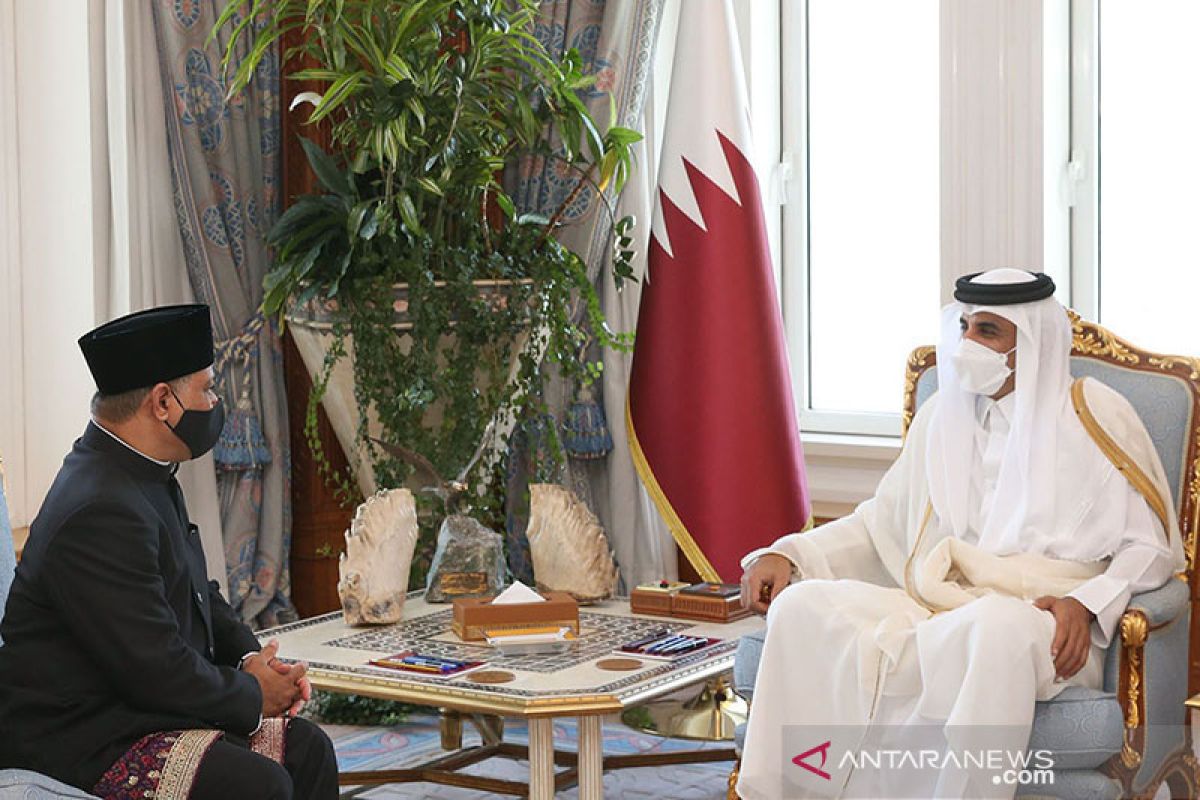Duta Besar RI serahkan surat kepercayaan kepada Amir Qatar