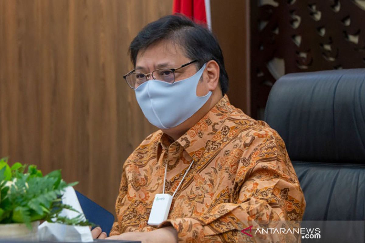 Menko Perekonomian menyebutkan wilayah dengan pembatasan aktivitas