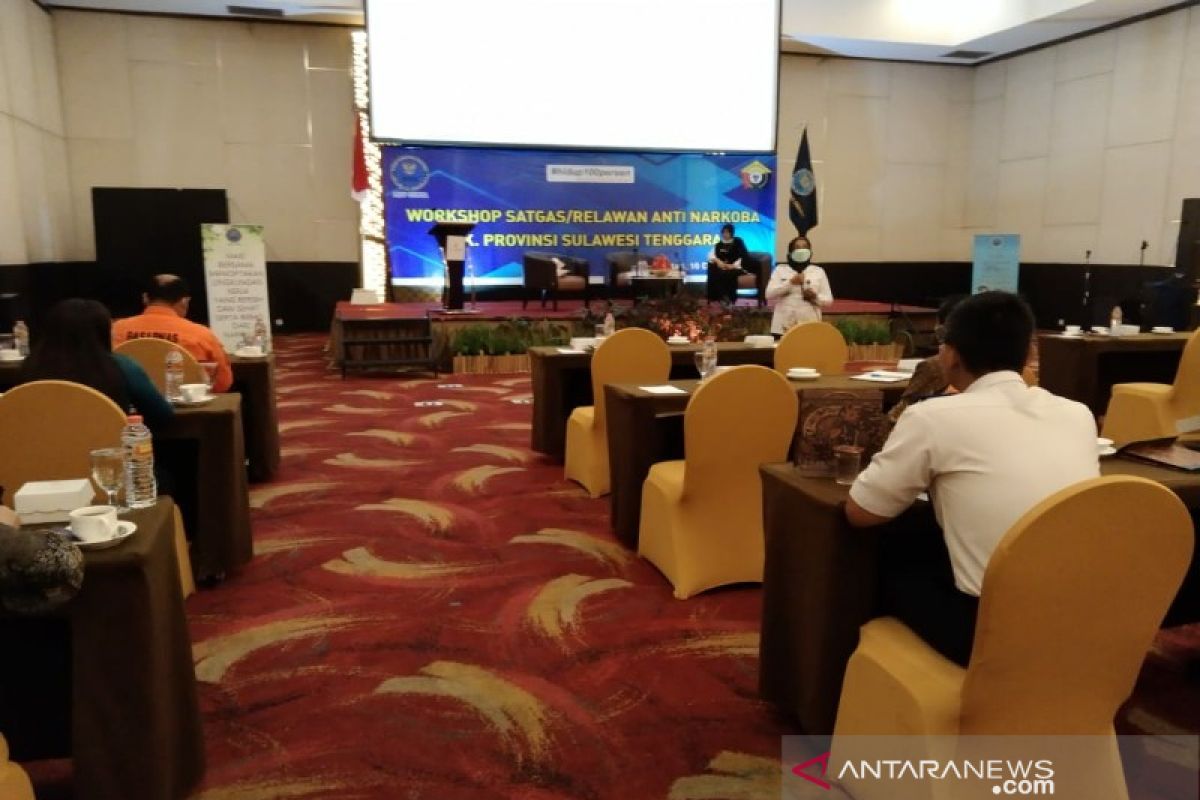 BNN Sulawesi Tenggara bentuk relawan antinarkoba tingkat provinsi