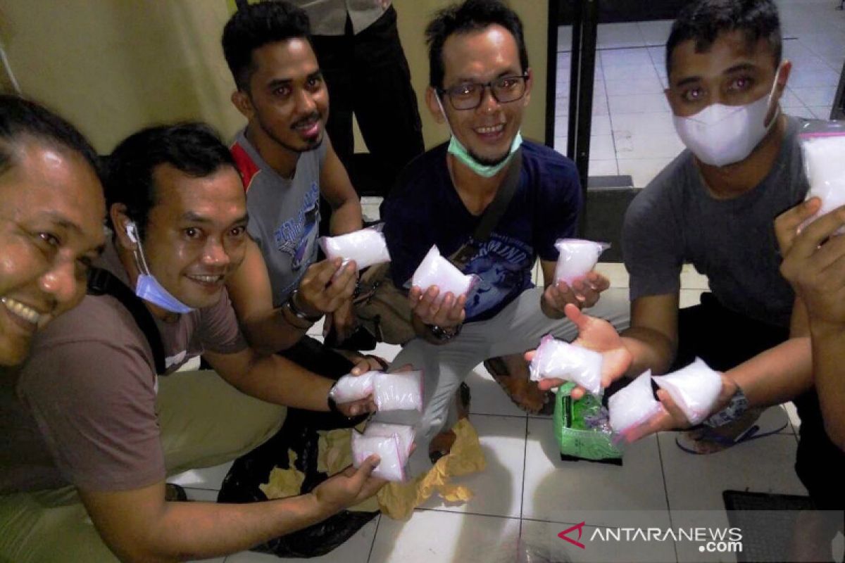Kapolsek Banjarmasin Utara pimpin pengungkapan kasus sabu-sabu seberat 1,3 Kg