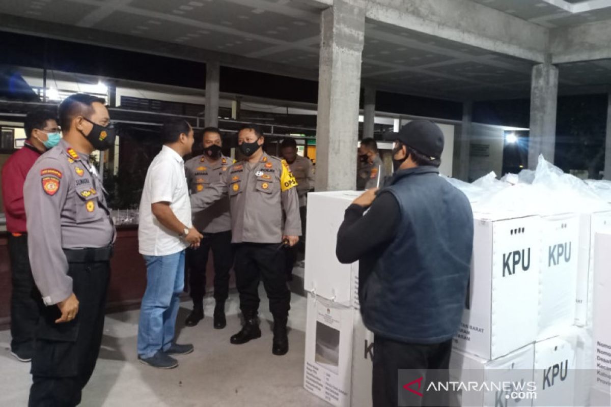 Kapolresta Mataram perintahkan personel jaga ketat surat suara
