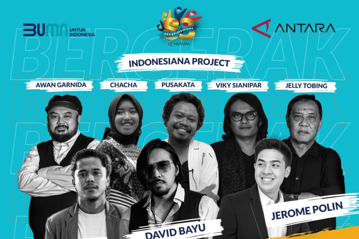 HUT ke-83 ANTARA secara virtual bersama  Indonesiana Project,  LIVE!!