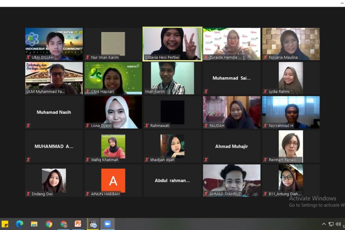 Melalui Webinar Public Speaking, Adaro kembangkan Soft Skill mahasiswa