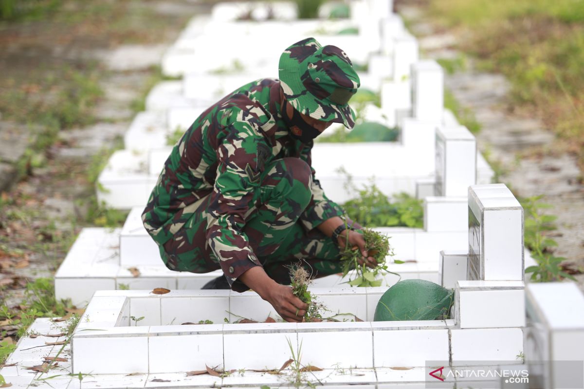 Korem 133 Gorontalo gelar Karya Bakti jelang Hari Juang TNI AD