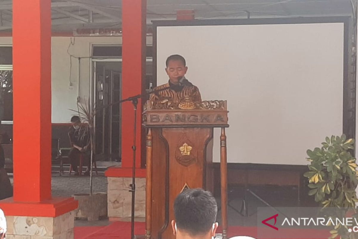 Bupati Bangka dorong kader PMI tingkatkan keterampilan