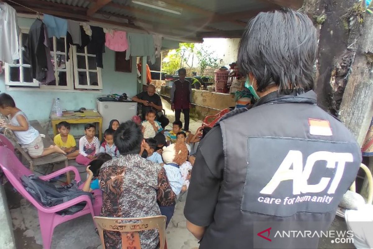 ACT Sumut lakukan penyembuhan trauma anak-anak korban banjir di Medan
