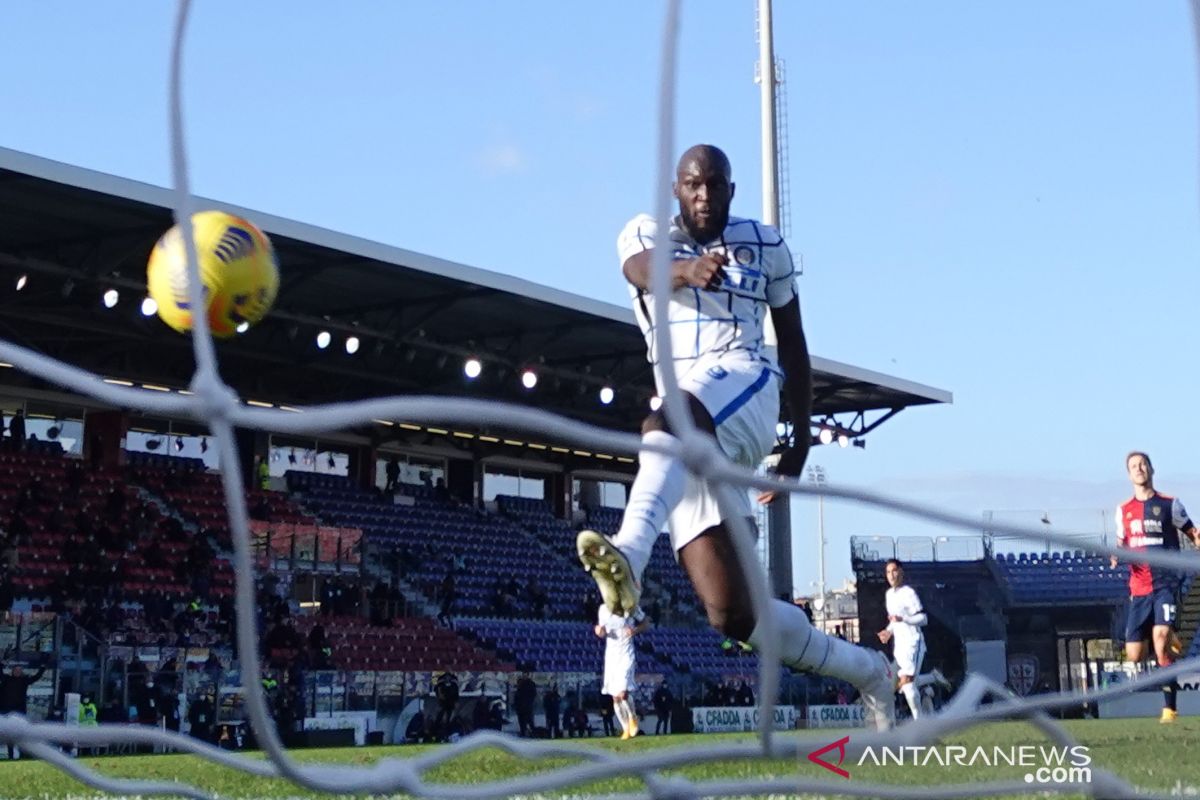 Inter Milan bangkit dari ketinggalan hantam Cagliari 3-1