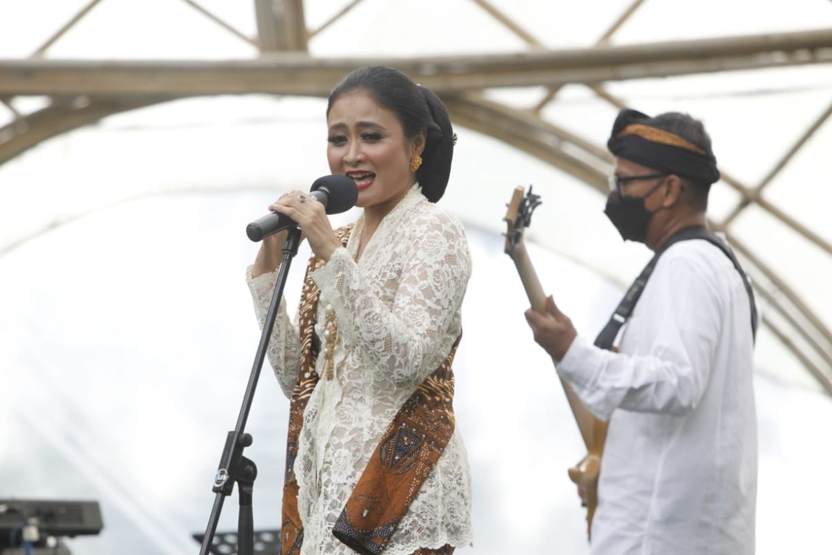 Terapkan protokol COVID-19, Jazz Gunung Hybrid Concert 2020 sukses digelar di Banyuwangi