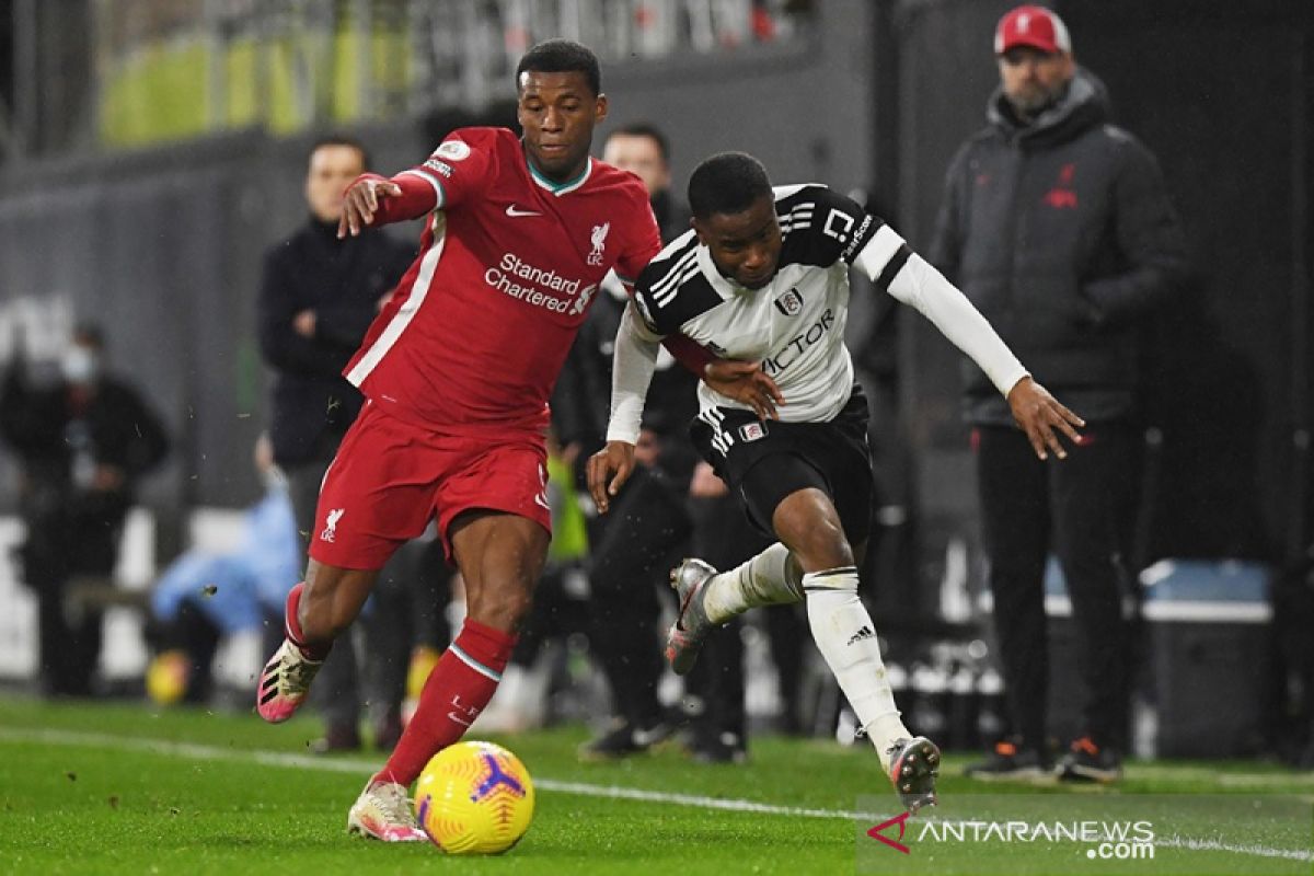 Liga Inggris: Liverpool gagal kuasai puncak klasemen setelah diimbangi Fulham