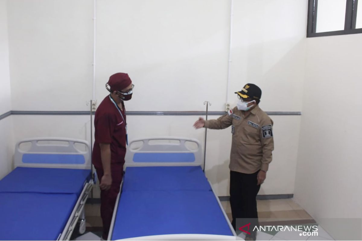 Kesiapan rumah sakit lapangan untuk pasien COVID-19 di Kota Malang sudah 98 persen