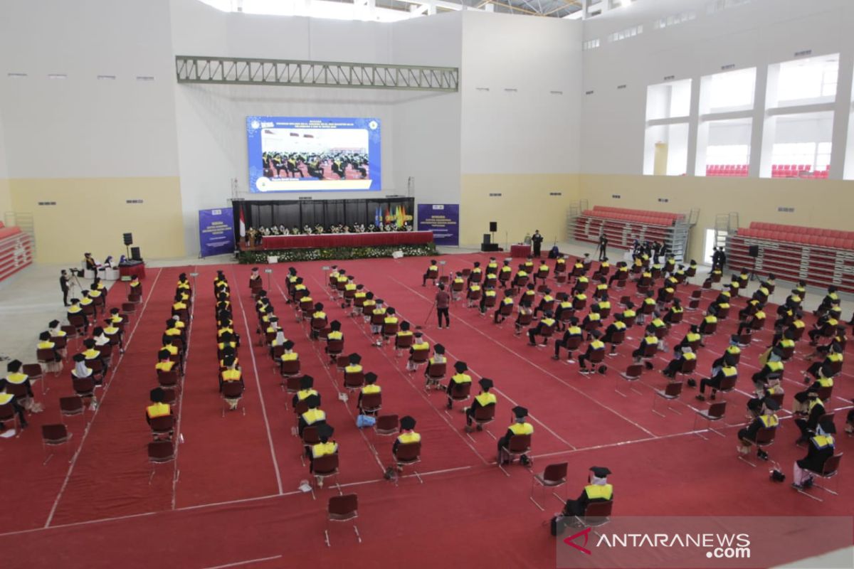 Terapkan prokes ketat, Untirta gelar wisuda offline