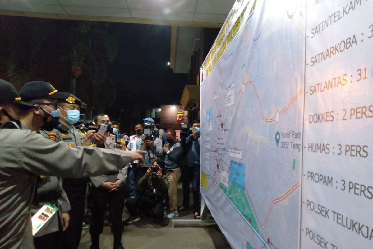 Rekonstruksi penembakan enam anggota FPI, Gerbang Tol Karawang Barat ditutup sementara