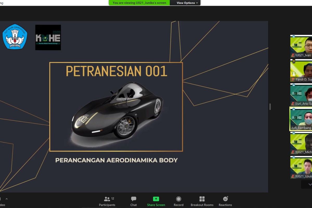 Mobil Petranesian 001 sabet juara 2 