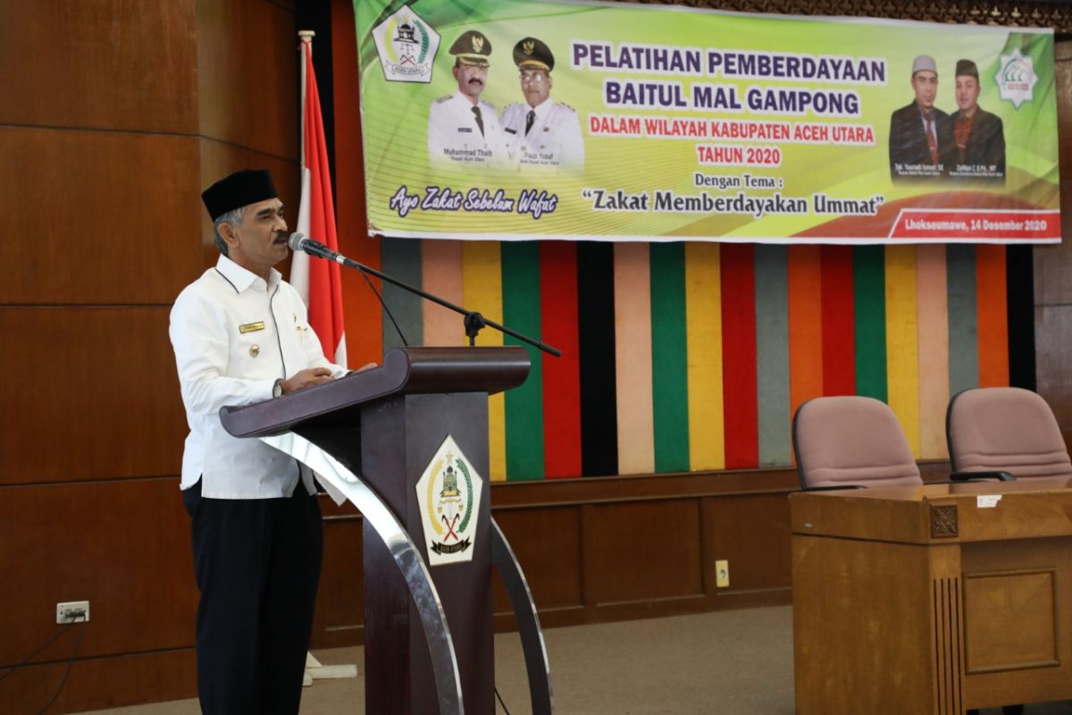 Imam desa di Aceh Utara ikuti pelatihan pemberdayaan Baitul Mal gampong, ini tujuanya