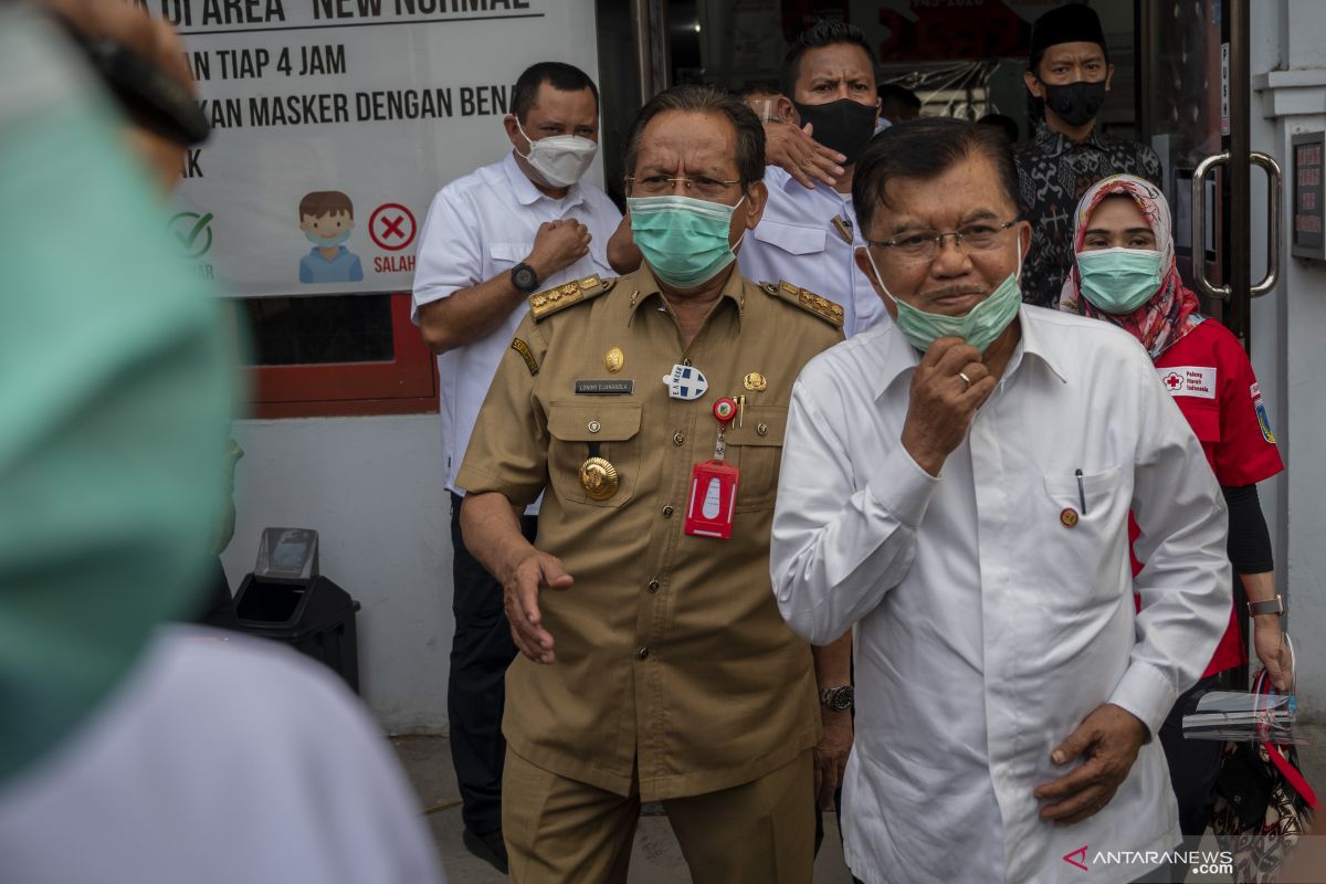 Jusuf Kalla minta PMI daerah produksi plasma konvalesen COVID-19