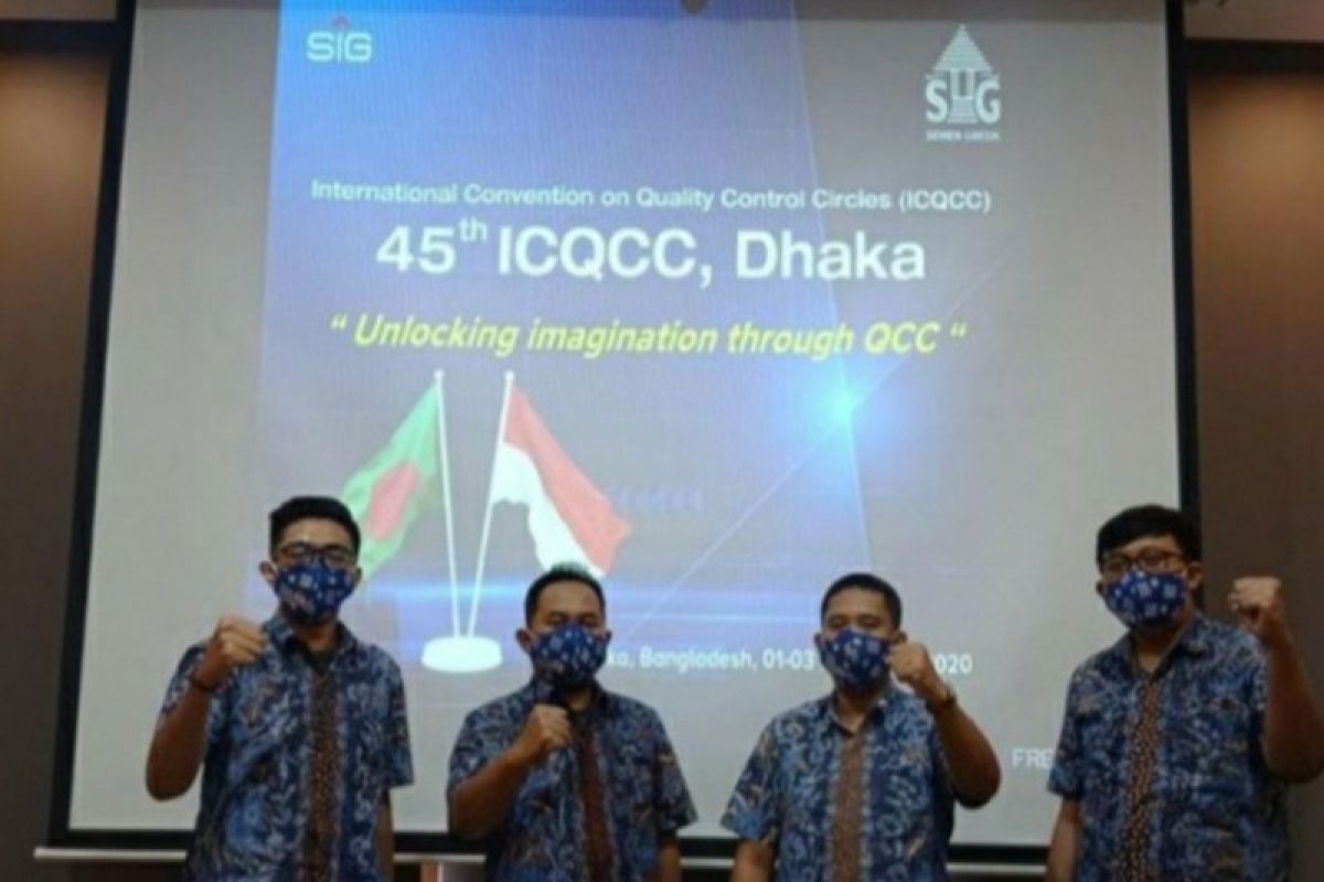 Inovator Semen Gresik raih dua platinum pada kompetisi di Bangladesh