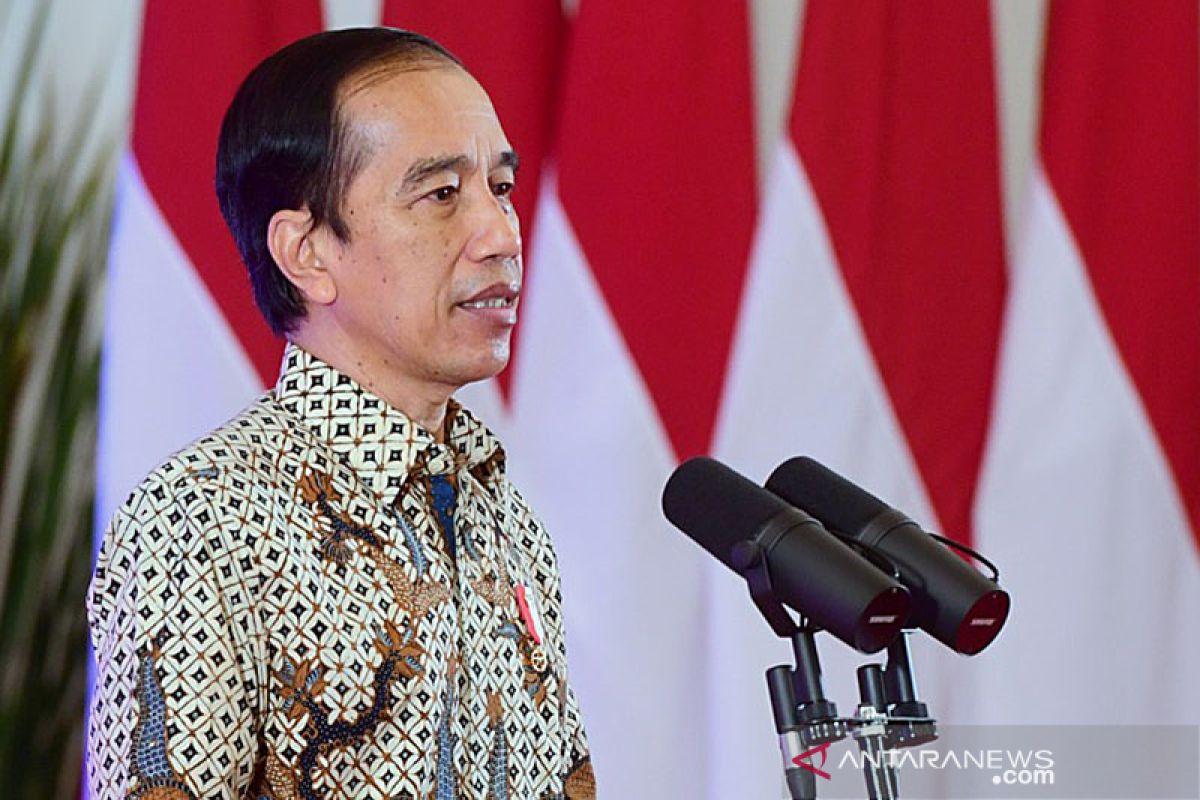 Presiden Jokowi umumkan enam Menteri baru Kabinet Indonesia Maju