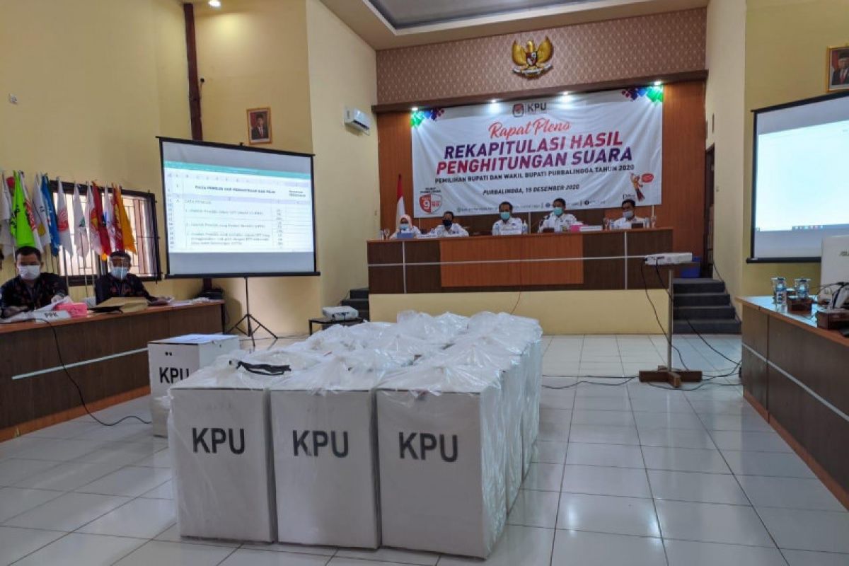 Pemilih Pilbup Purbalingga 2020 capai 73,26 persen