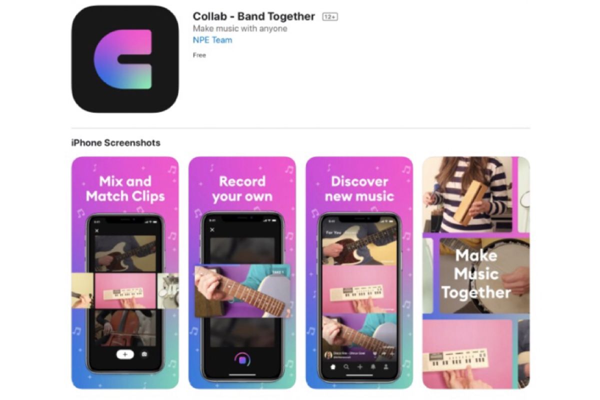 Facebook hadirkan aplikasi musik Collab