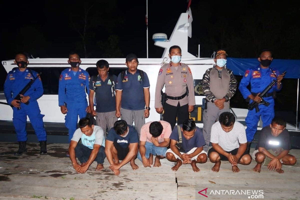 Enam nelayan di Simeulue ditangkap diduga terkait perusakan lingkungan