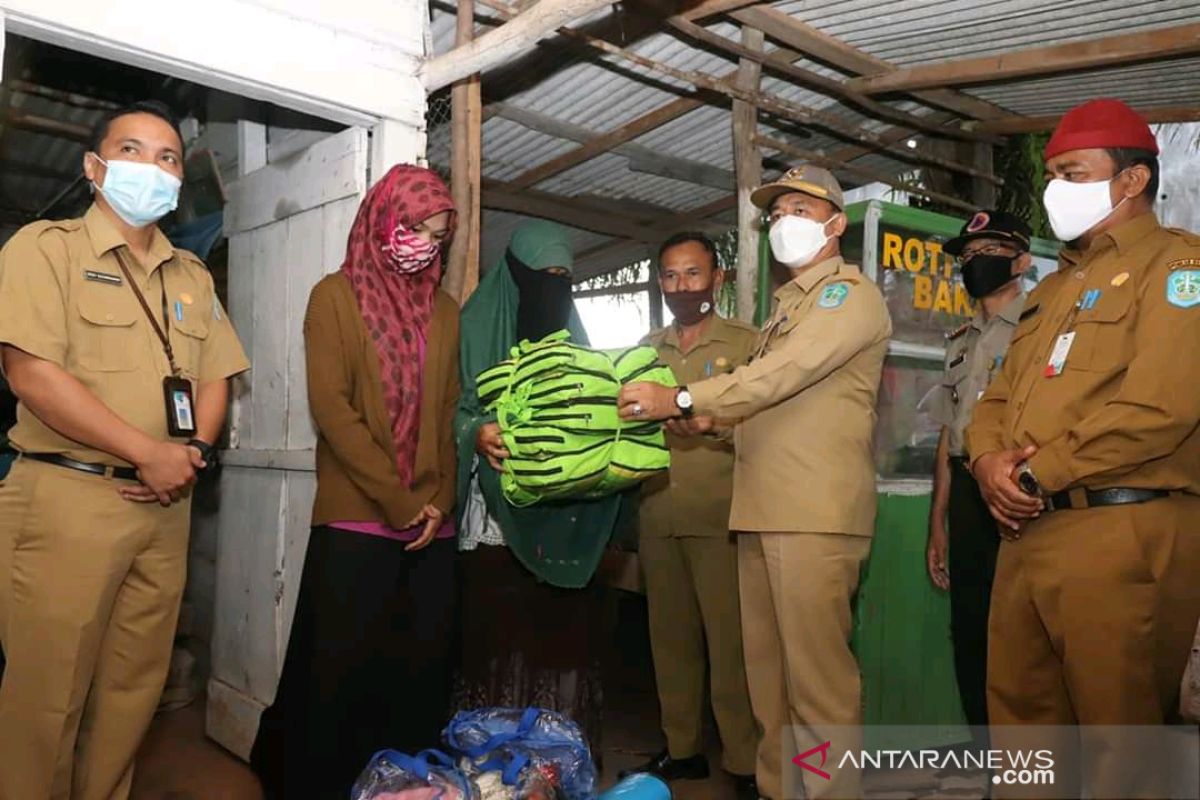 Wakil Bupati Bangka salurkan bantuan korban kebakaran