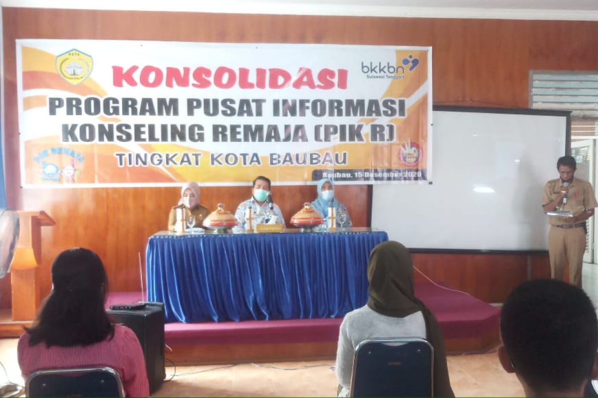 BKKBN Sultra Gelar Konsolidasi PIK Remaja di Baubau